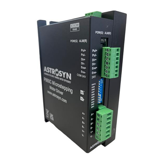 Astrosyn P860C User Manual