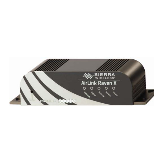 Sierra Wireless V4221-AA - Raven X EV-DO Revision A User Manual