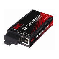 IMC Networks IE-Giga-MiniMc Operation Manual