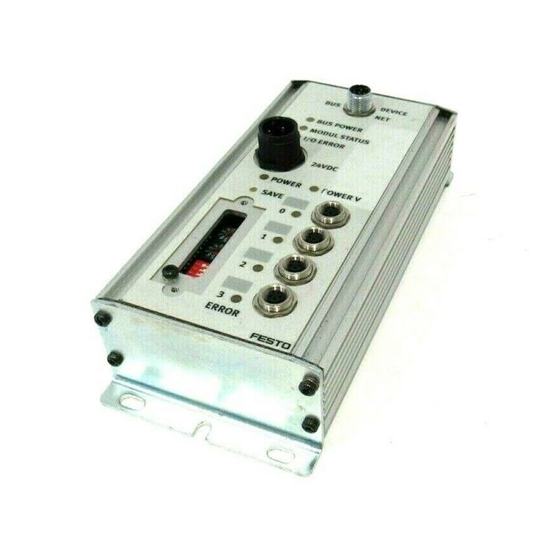 Festo CP-FB11-E Programming Manual