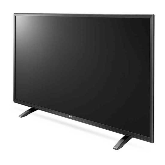 LG 32LH500D Safety And Reference