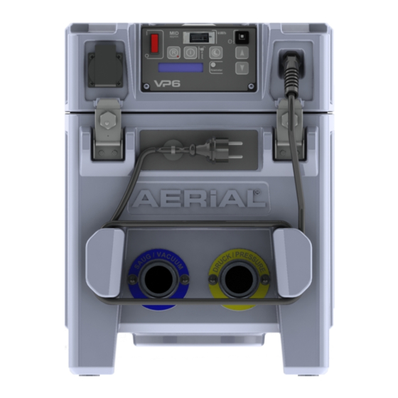 Aerial VP6 Series Instruction Manual
