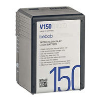 Bebob V150micro User Manual