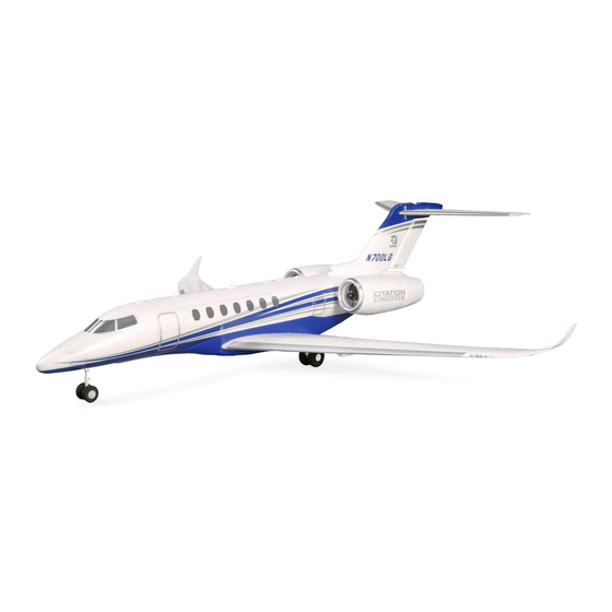 Horizon Hobby UMX Citation Longitude 30mm EDF Twin Manuals