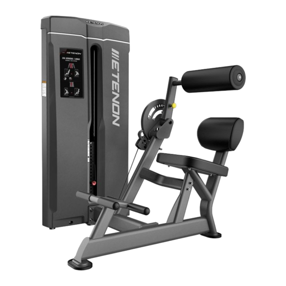 ETENON Fitness PC1609 Owner's Manual
