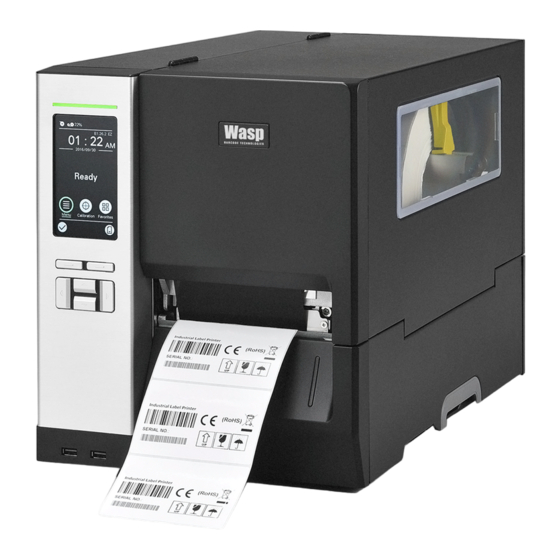 Wasp Barcode Technologies WPL614 Printer Manuals