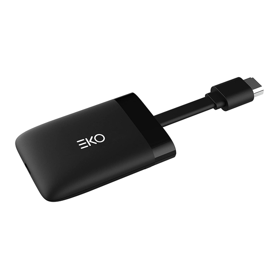 User Manuals: EKO KATV10 Android TV Box