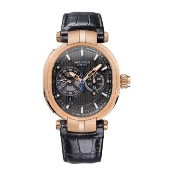 Mouawad GRANDE ELLIPSE CHRONO MONOPOUSSOIR Instruction Manual