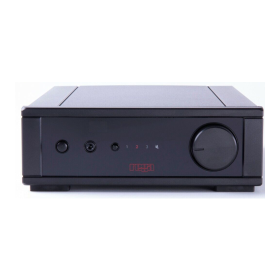 Rega io MK1 Manual