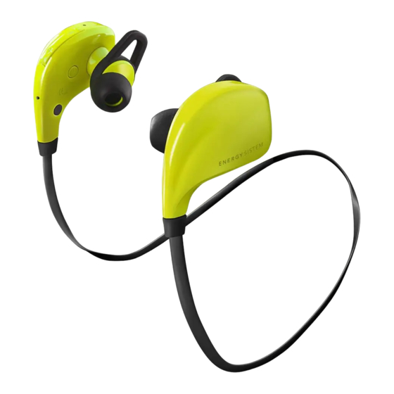 ENERGY SISTEM BT Sport Quick Manual