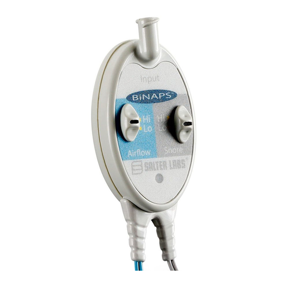 Salter Labs BiNAPS 5500 User Manual
