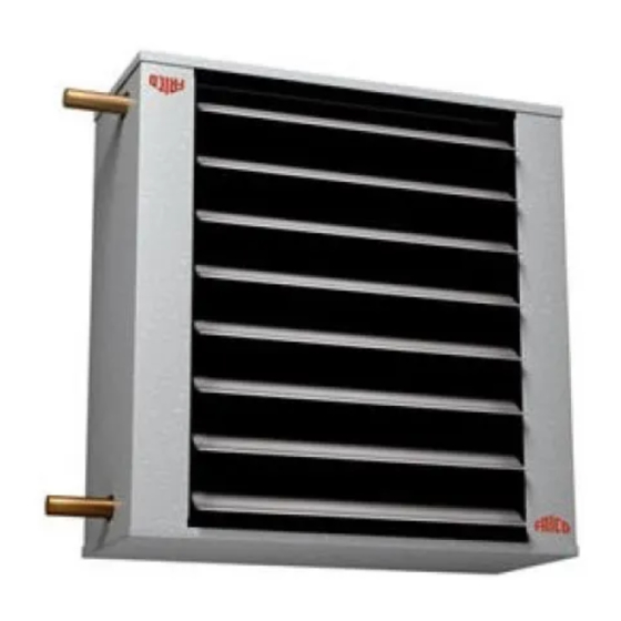 Frico SWS Series Manual