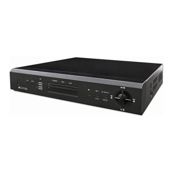 Clover CDR1660 Manuals
