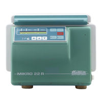 Hettich MIKRO 22 Repair Instructions