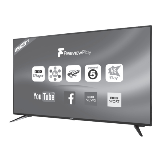Logik TV L65UE18 Quick Start Manual