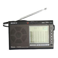 Sony ICF-7700 Service Manual