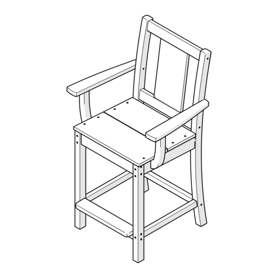 Polywood Prairie TLD261 Assembly Instructions