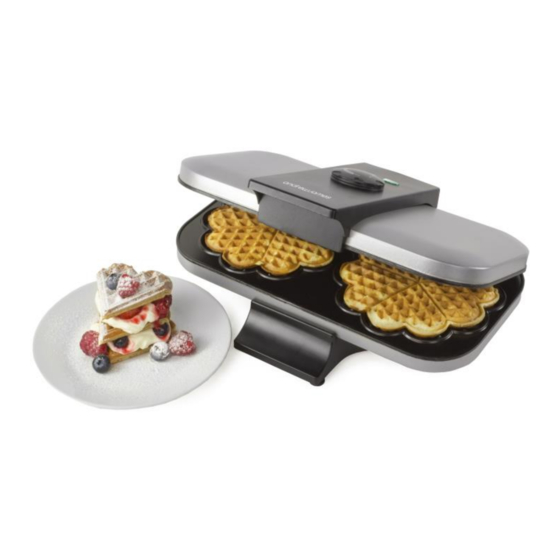 Andrew James Double Waffle Maker Instruction Manual