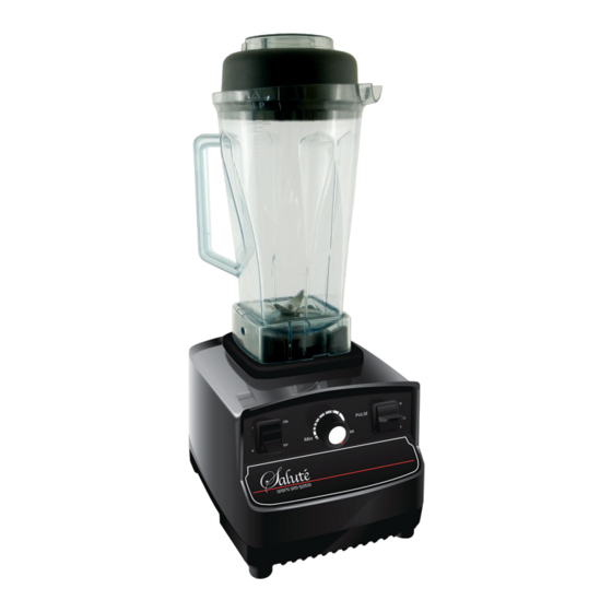 Salute Superior Super Blender Owner's Manual