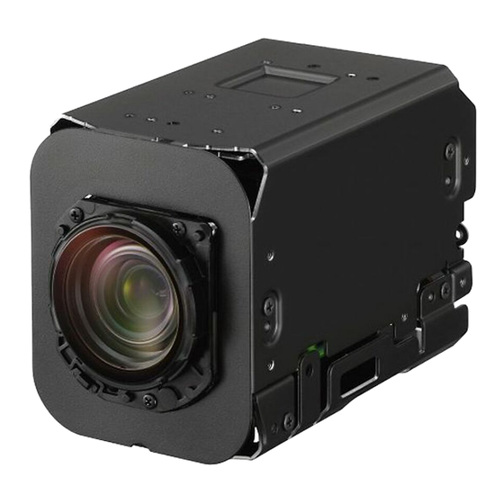 Sony FCB-ER8530 Technical Manual