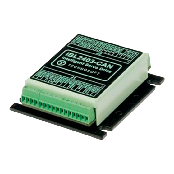 Technosoft IBL2403-RS232 Technical Reference