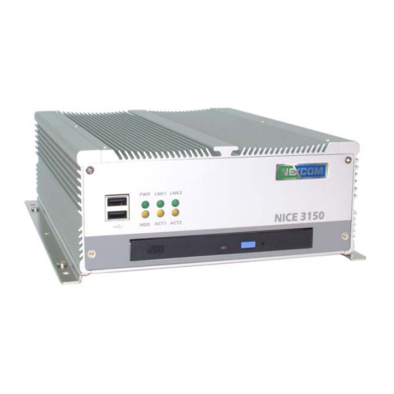 Nexcom NICE 3150 Series Installation Manual