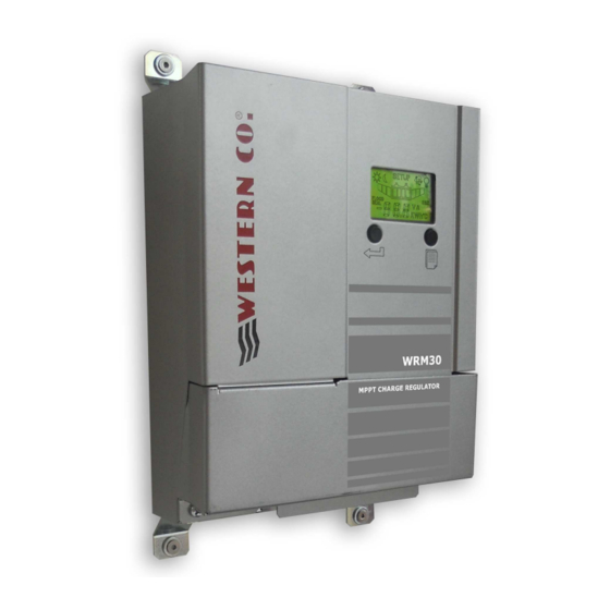 Western Co WRM30 User Manual