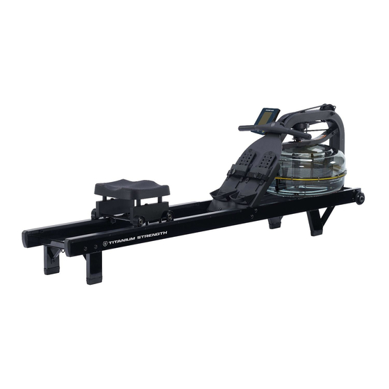 Titanium Strength Acqua Rower Manuals