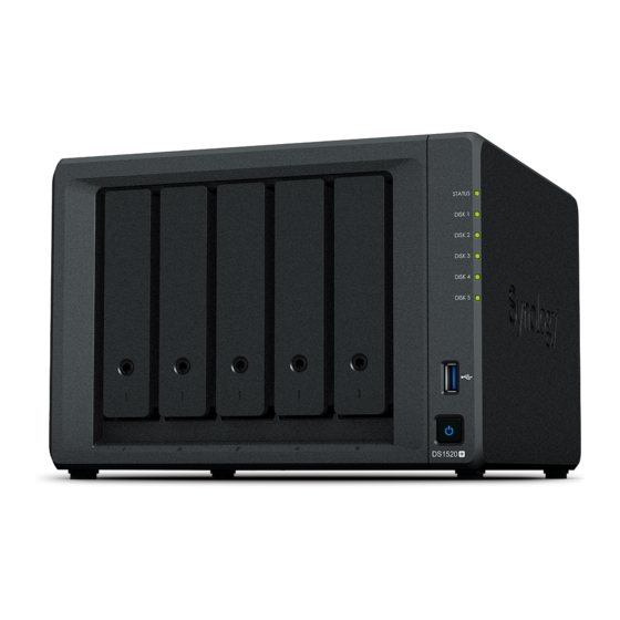 Synology DS1520+ Manuals