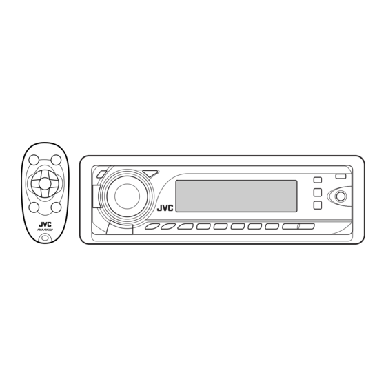 JVC KD-S34 Installation Manual