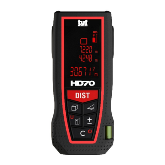 TUF HD 70 Operating Manual