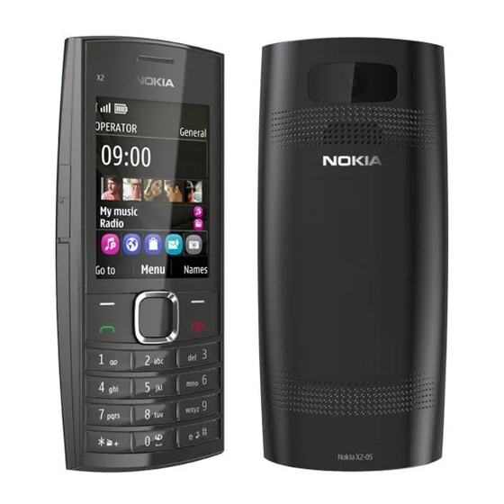 Nokia X2-05 Service Schematics