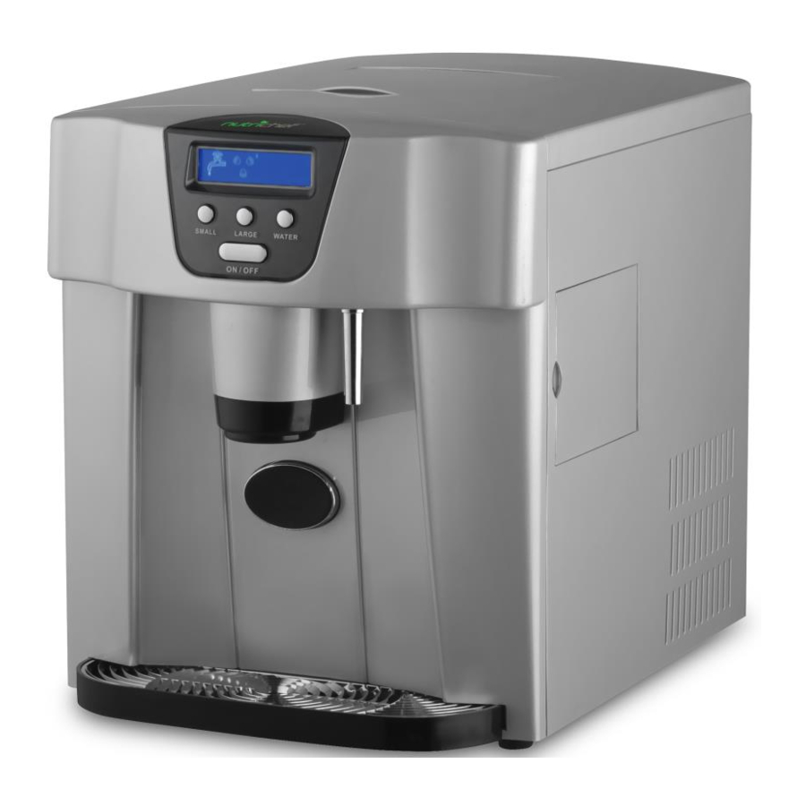 NUTRICHEF Pyle PICEM75 - Ice Maker & Dispenser Manual