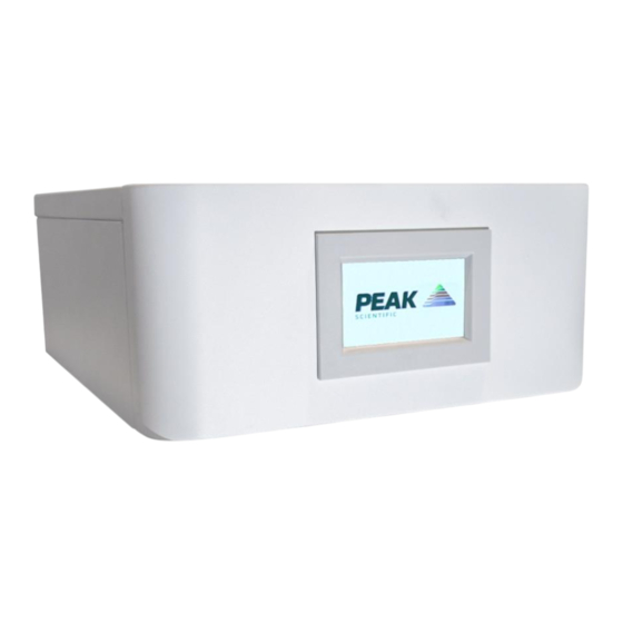Peak Scientific Collision Gas Add-On User Manual