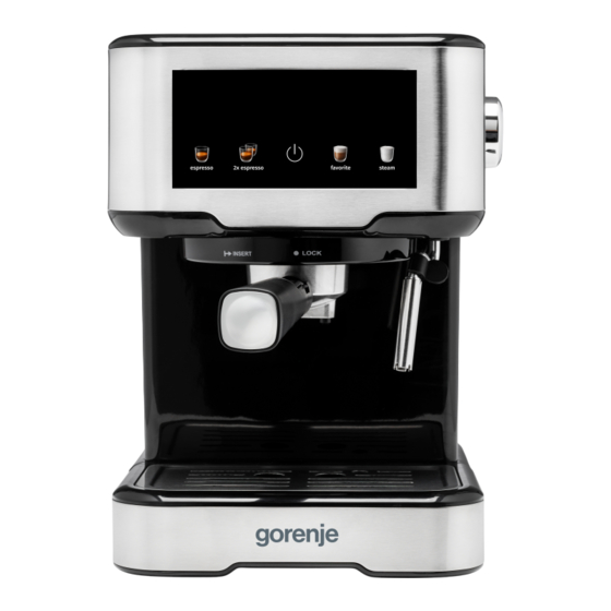 Gorenje ESCM15CD Instruction Manual