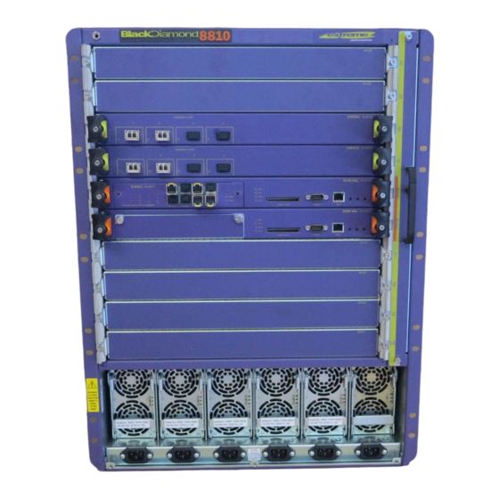 Extreme Networks BlackDiamond 8806 Hardware Installation Manual