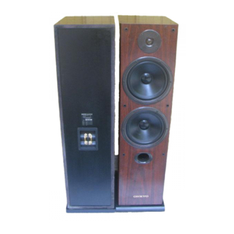 Onkyo SKF-201 Tower Speaker System Manuals