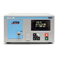 ATEQ F600 Manual
