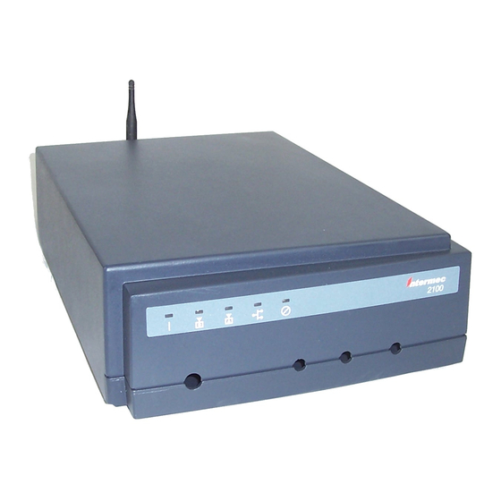 Intermec 2100 Quick Start Manual