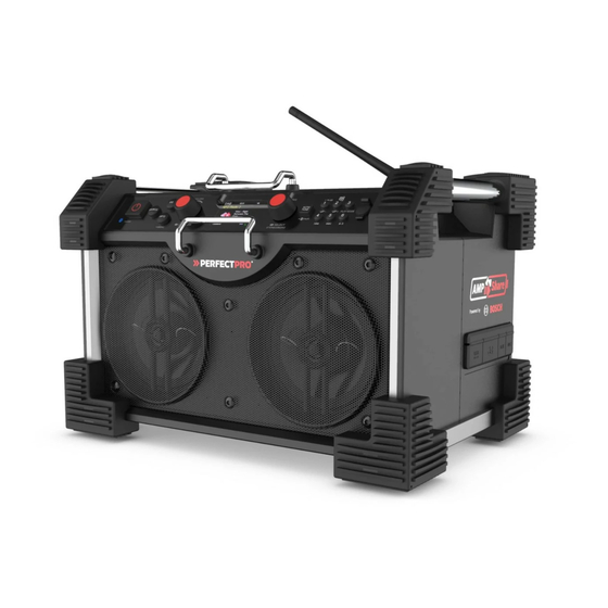 PERFECTPRO RH4-18V Operating	 Instruction