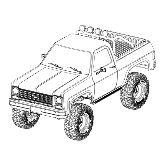 FMS FCX10 Chevrolet K5 Blazer Instruction Manual