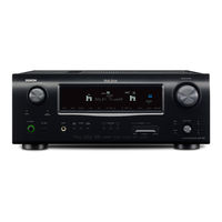 Denon AVR 1909 - AV Receiver Owner's Manual