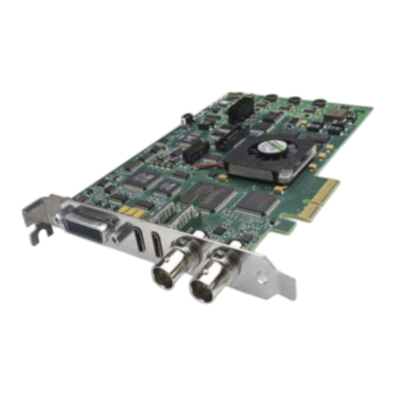 AJA KONA LHI Installation And Operation Manual