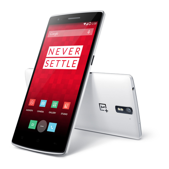 OnePlus One Quick Start Manual