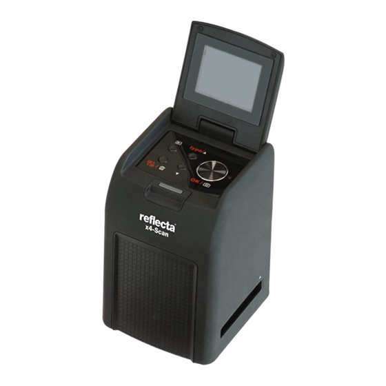 Reflecta x4-scan Battery Film Scanner Manuals