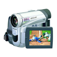 Panasonic PV-GS16 - Mini Dv Digital Video Camcorder Operating Instructions Manual