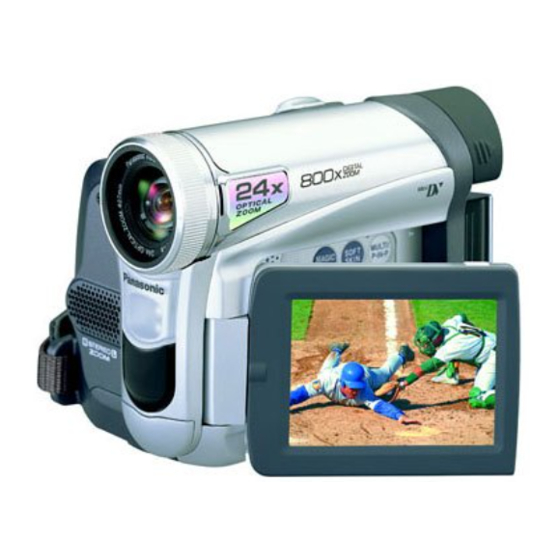 Panasonic PV-GS16 - Mini Dv Digital Video Camcorder Manuals