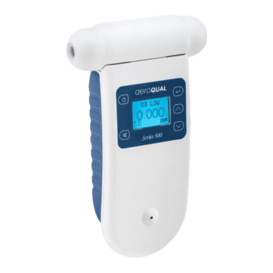 Aeroqual S500 Quick Manual