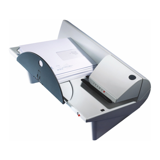 Frama ACCESS B400 Operating Manual