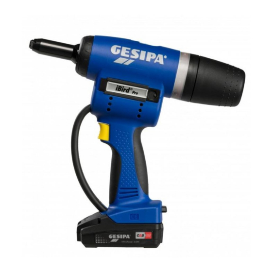 Gesipa FireBird Pro S Manuals